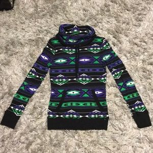 Aztec Cowl Neck Shirt!!